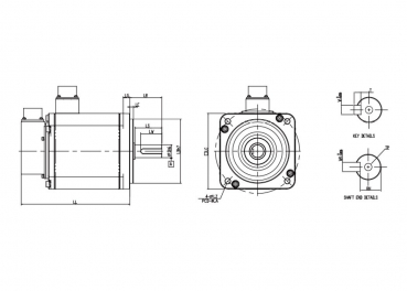 Delta Servomotor ECMA-E21315RS 1,5KW