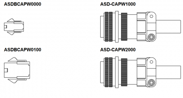 ASD-CAPW1000 Power Connector