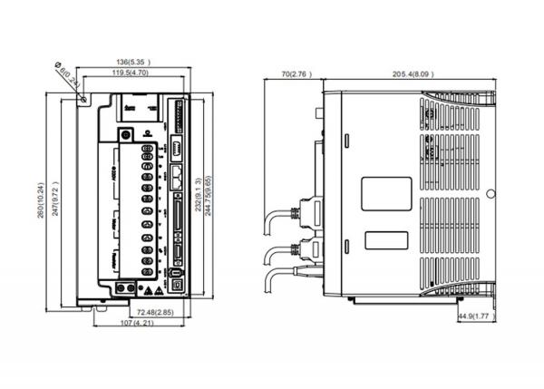 Delta ASD-A2-7543-M Servoregler 7,5KW